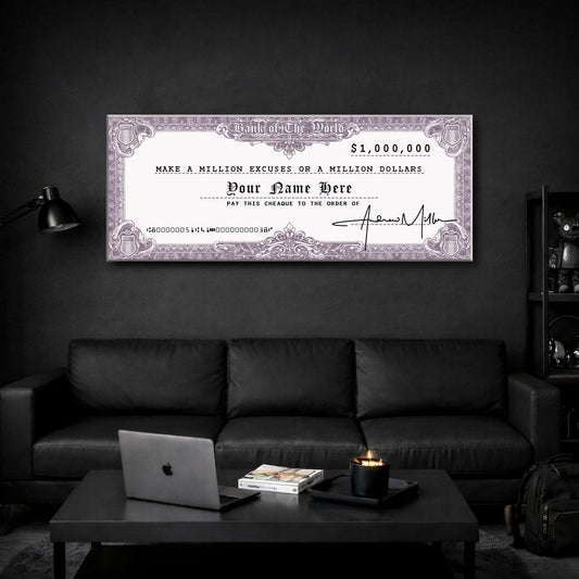 Million Dollar Check