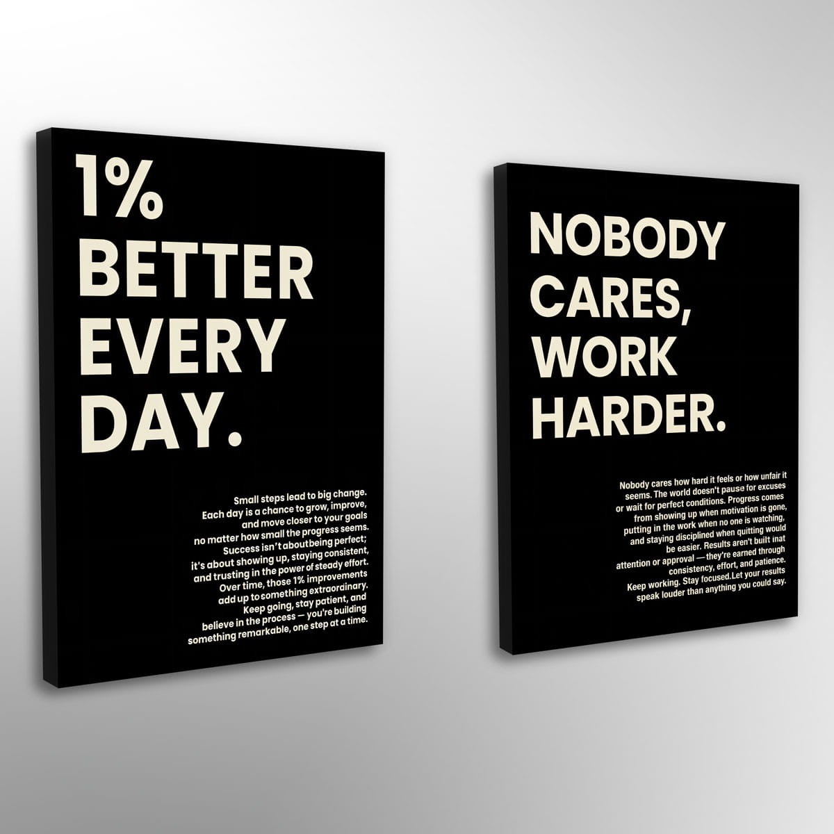 1% Better x Nobody Cares